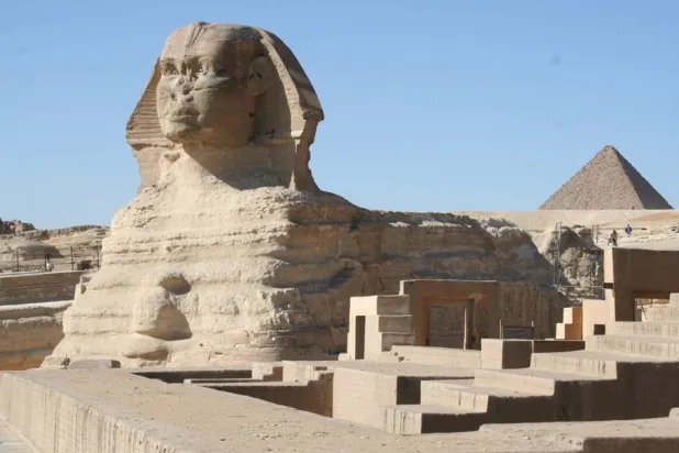 أبو الهول في منطقة الأهرامات (وزارة السياحة والآثار)