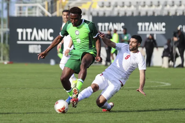 نيجيريا هزت إيران وديّاً في أنطاليا (إ.ب.أ)