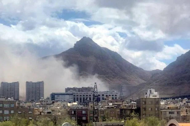 ضربات على منشأة عسكرية في ضواحي أصفهان وسط إيران (تلغرام)