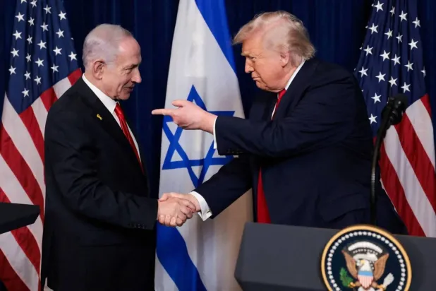 US President Donald Trump hosts Israeli Prime Minister Benjamin Netanyahu in Florida on Dec. 29, 2025 (Reuters)