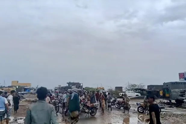 السيول جرفت منازل وممتلكات السكان في قرية النجيبة (إعلام محلي)