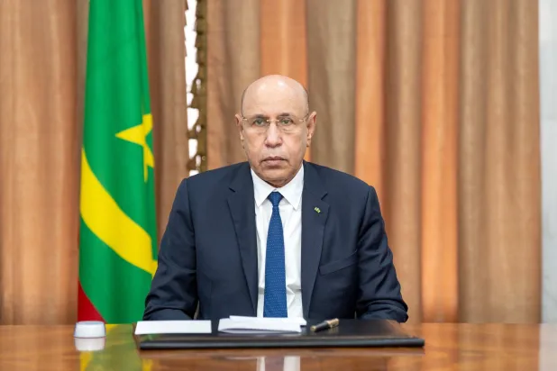 الرئيس الموريتاني محمد ولد الشيخ الغزواني (رئاسة الجمهورية الإسلامية الموريتانية)