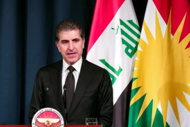 File Photo: President of Iraq’s autonomous Kurdistan Region Nechirvan Barzani - AFP
