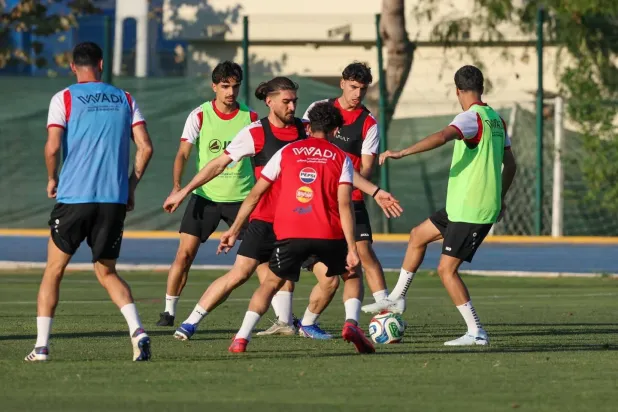 من تدريبات العراق في المكسيك (الاتحاد العراقي لكرة القدم)