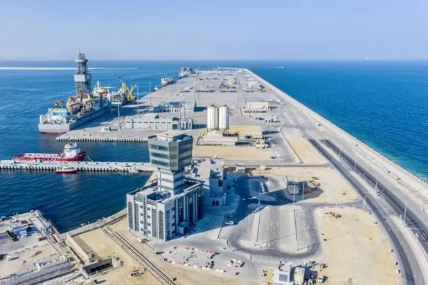 ميناء الدقم في سلطنة عُمان (إكس)