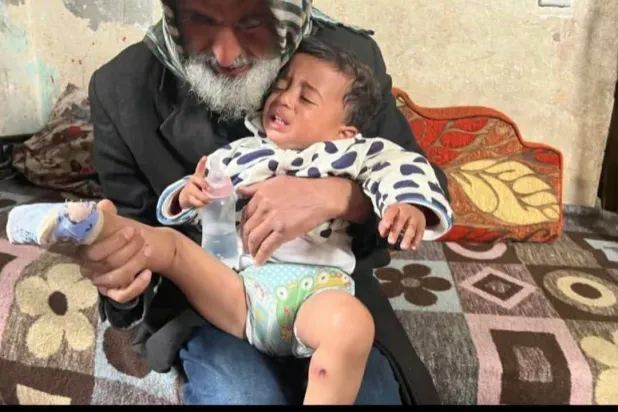 موجة تعاطف مع رضيع فلسطيني تعرّض للتعذيب على يد الجيش الإسرائيلي