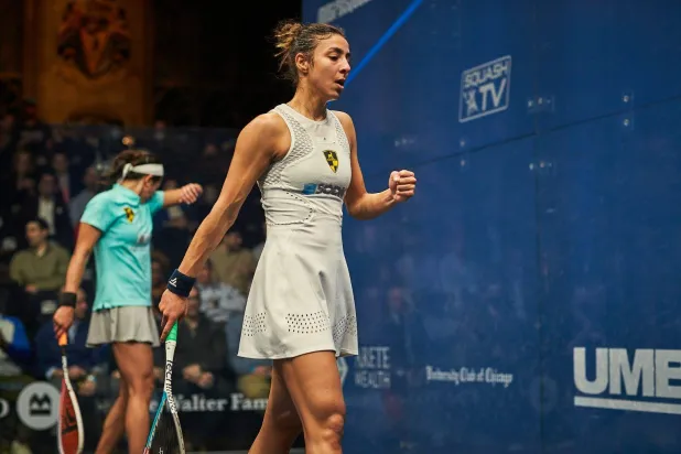 المصرية هانيا الحمامي بطلة «أوبتاسيا» للمرة الثانية (الاتحاد الدولي للإسكواش)