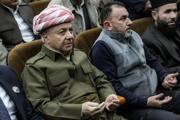 Kürdistan Demokrat Partisi Başkanı Mesud Barzani (AFP)