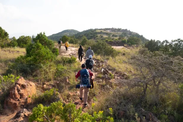 A mountain climbing trip in Tanomah, southern Saudi Arabia