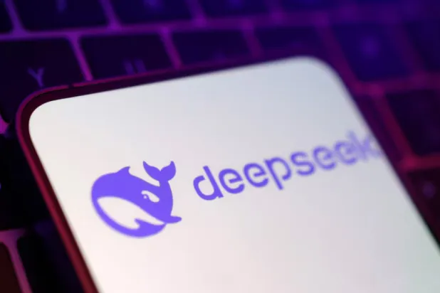DeepSeek app logo (Reuters)