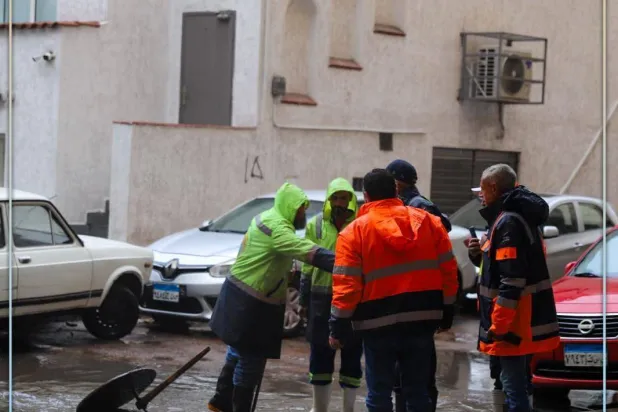 الإسكندرية واجهت أمطاراً عرقلت حركة السير (محافظة الإسكندرية)