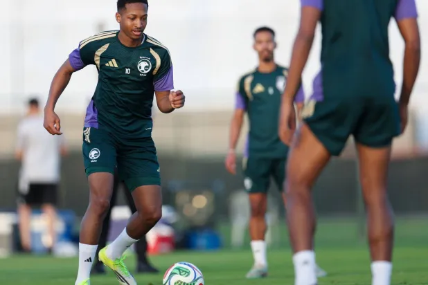 فهد الزبيدي خارج معسكر المنتخب الرديف (الاتحاد السعودي) 