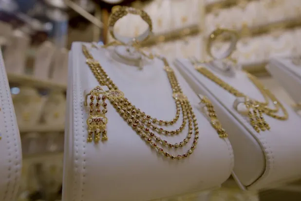 داخل أحد متاجر الذهب في السعودية (تصوير: تركي العقيلي)