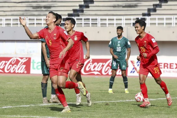 رصيد منتخب ميانمار إلى 12 نقطة في المركز الثاني (الاتحاد الآسيوي)