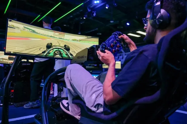 جانب من منافسات كأس العالم للرياضات الإلكترونية في الرياض (واس)