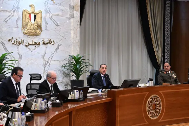 جانب من اجتماع الحكومة المصرية الأربعاء (مجلس الوزراء المصري)