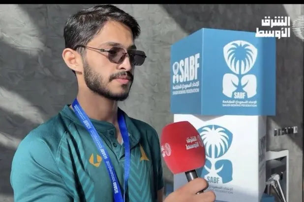 تركي الدهام ملاكم نادي الخليج (الشرق الأوسط)