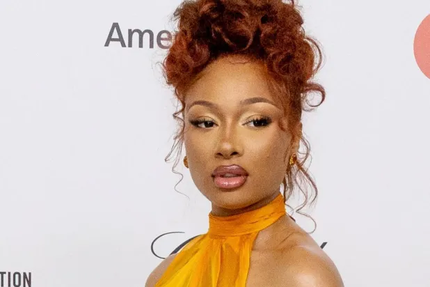 FILE - Megan Thee Stallion appears at the 33rd Annual Elton John AIDS Foundation Academy Awards Viewing Party in West Hollywood, Calif., on March 2, 2025. (Photo by Willy Sanjuan/Invision/AP, File)

