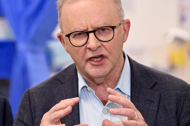 Australian Prime Minister Anthony Albanese warned the months ahead "may not be easy" because of the Middle East war. William WEST / AFP/File
