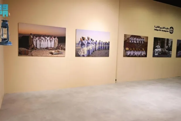 The Traditional Arts Festival 2026 is drawing strong crowds of visitors and tourists in Diriyah. (SPA) 