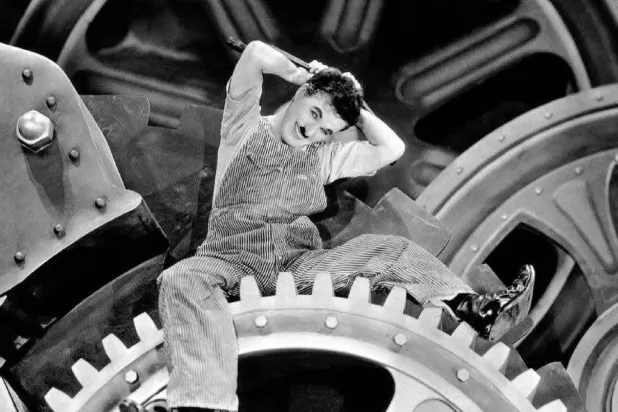 «أزمنة حديثة» لتشارلي تشابلن (يونايتد آرتستس)