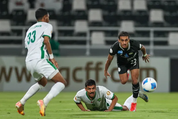 من إحدى مباريات الشباب في دوري أبطال الخليج (تصوير: سعد العنزي)