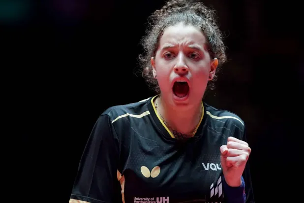 هنا جودة لاعبة منتخب مصر لتنس الطاولة (الاتحاد الدولي لتنس الطاولة)