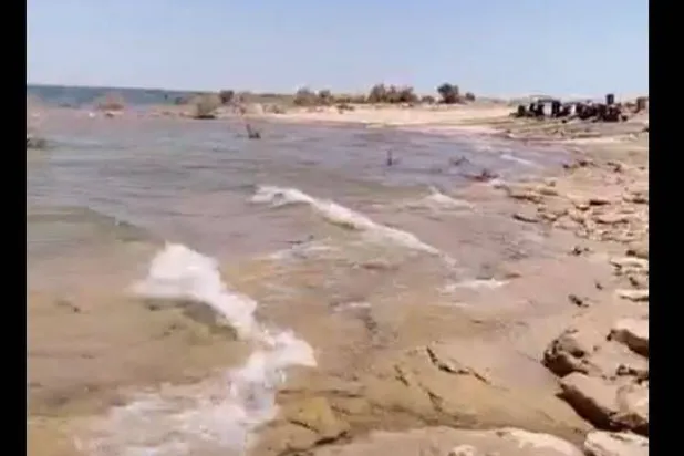 بحيرة ناصر بمحافظة أسوان (فيسبوك)