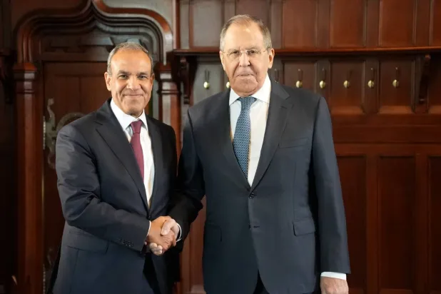 عبد العاطي أكد خلال لقاء لافروف الجمعة أهمية العمل على المنطقة الصناعية الروسية في المنطقة الاقتصادية لقناة السويس (الخارجية المصرية)