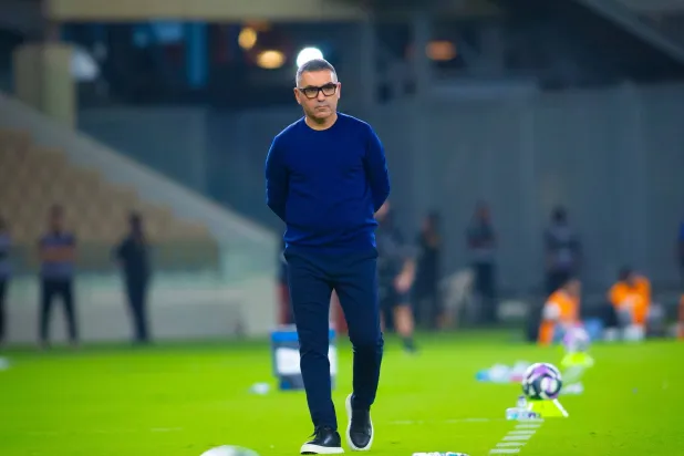 جلال القادري مدرب فريق الحزم (نادي الحزم) 