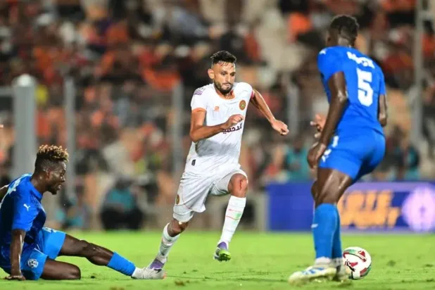 الموساوي لاعب نهضة بركان (الشرق الأوسط)