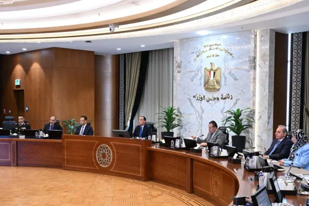 اجتماع لمجلس الوزراء المصري برئاسة مصطفى مدبولي (مجلس الوزراء المصري)