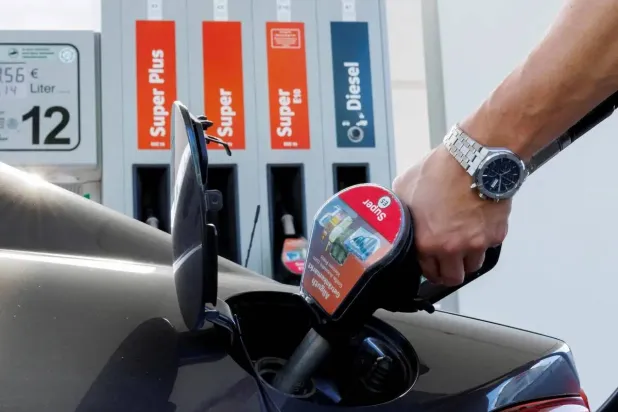 محطة وقود في ألمانيا (إكس)