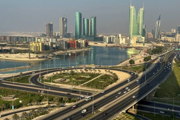 General view of capital Manama, Bahrain, October 30, 2022. (Reuters)