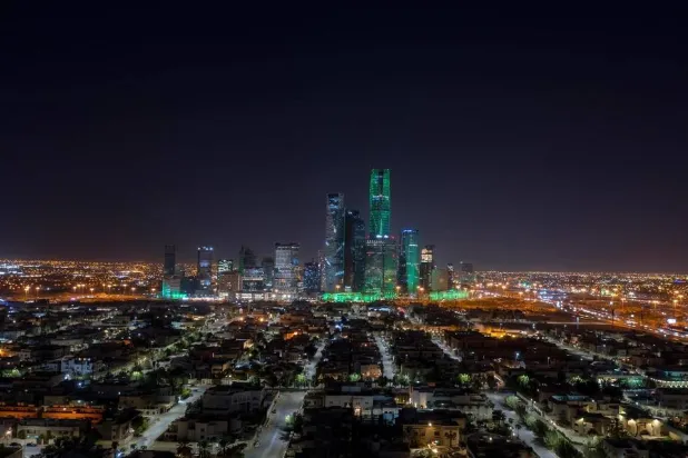 A night view of Riyadh, Saudi Arabia (SPA file)
