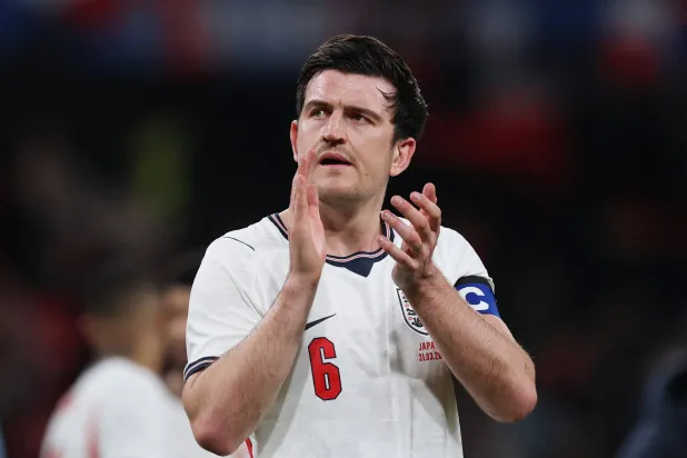  Soccer Football - International Friendly - England v Japan - Wembley Stadium, London, Britain- March 31, 2026 England's Harry Maguire looks dejected after the match. (Action Images via Reuters)