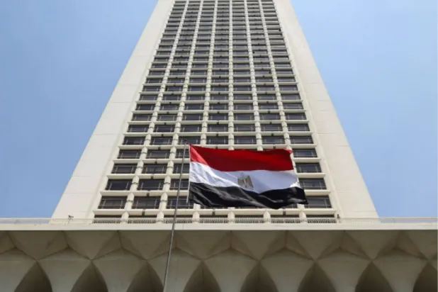مقر وزارة الخارجية المصرية في القاهرة (رويترز)