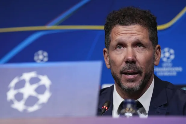 الأرجنتيني دييغو سيميوني مدرب أتلتيكو مدريد (إ.ب.أ) 