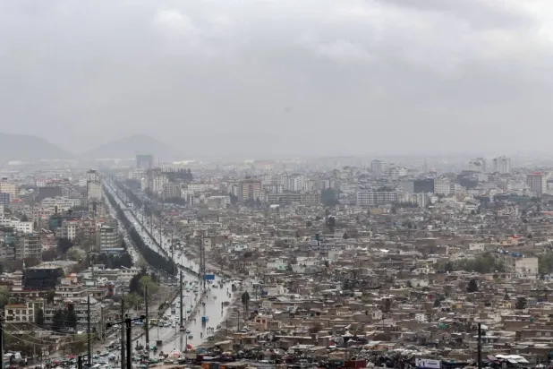 A general view of Kabul, Afghanistan, 06 April 2026. (EPA)