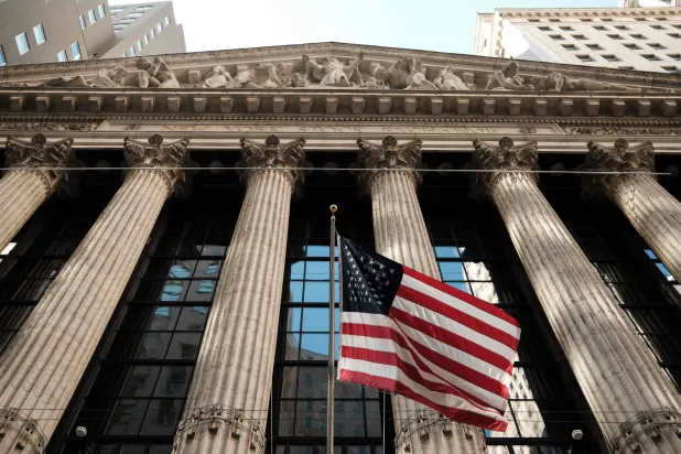 واجهة بورصة نيويورك (أ.ف.ب)