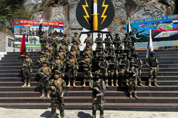 Launch of the joint Egyptian-Pakistani “Raad 2” exercise in Pakistan on Thursday (Egyptian military spokesman)