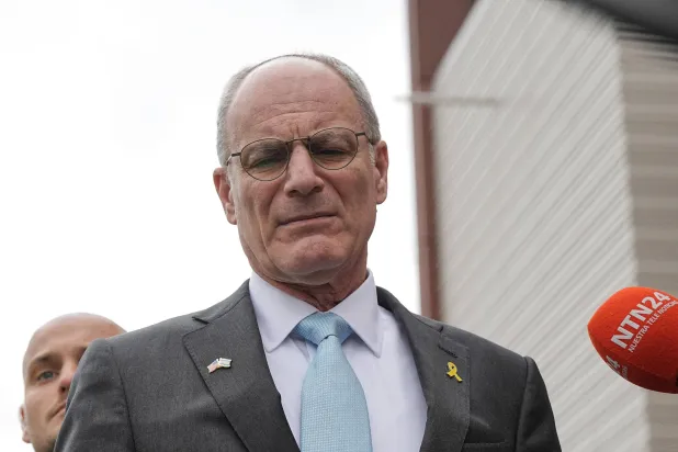 The Israeli Ambassador to the United States, Yechiel Leiter, who is expected to lead the negotiations on the Israeli side. (Reuters)