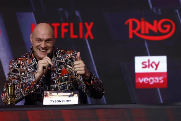 بطل العالم السابق في الملاكمة تايسون فيوري (رويترز)