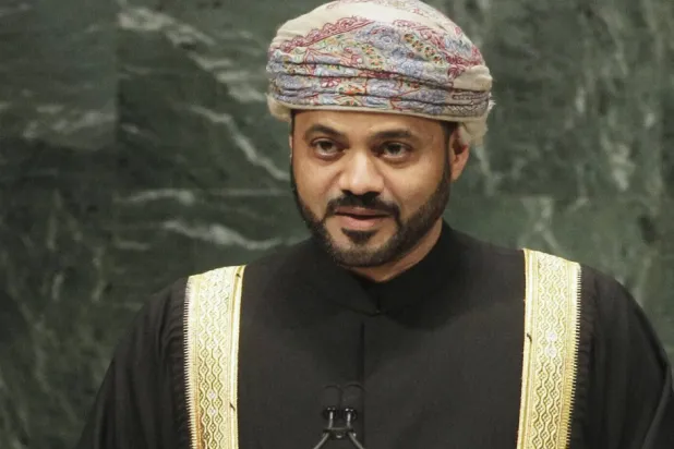 Oman's Foreign Minister Sayyid Badr bin Hamad al-Busaidi, (File photo: AP)
