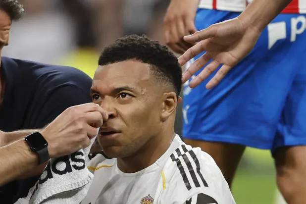 كيليان مبابي مهاجم ريال مدريد (إ.ب.أ)