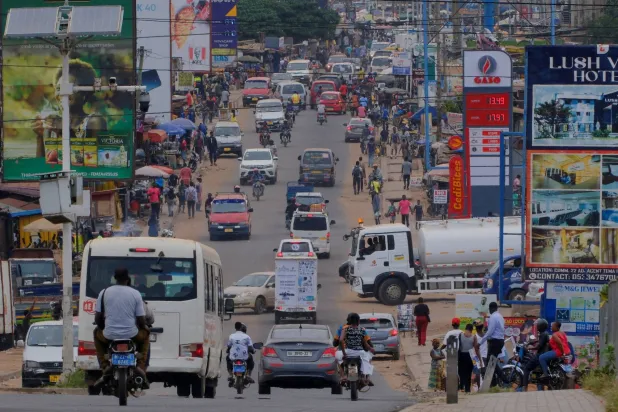 FILE PHOTO: A street in Tema, Ghana, April 1, 2026. REUTERS/Francis Kokoroko/File Photo