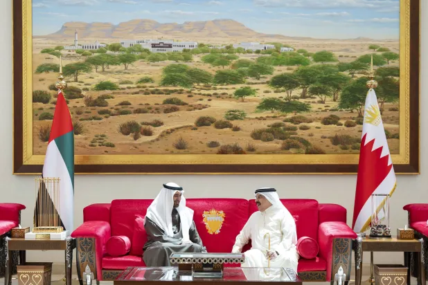 قمة إماراتية بحرينية في المنامة تبحث أمن الملاحة وإمدادات الطاقة