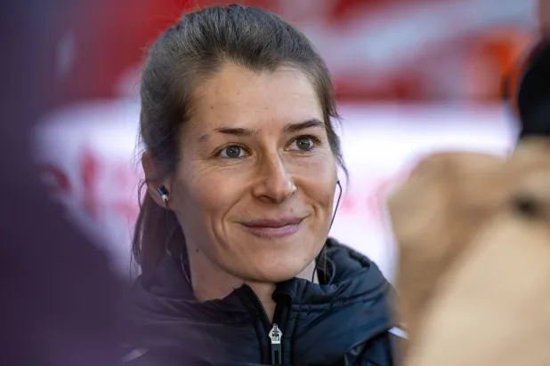 ماري لويز إيتا مدربة يونيون برلين الجديدة (د.ب.أ)