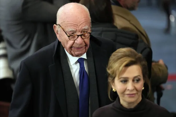 روبرت مردوخ يصل إلى حفل تنصيب ترمب بواشنطن (أرشيفية - أ.ب)