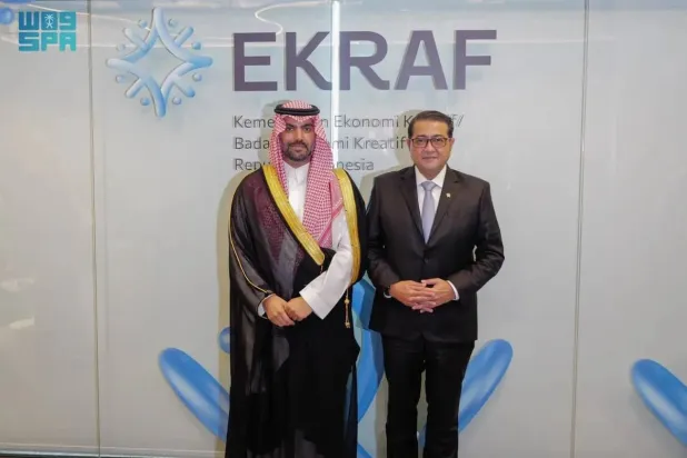The Saudi Minister of Culture met on Tuesday with Indonesia’s Minister of Creative Economy in Jakarta. SPA